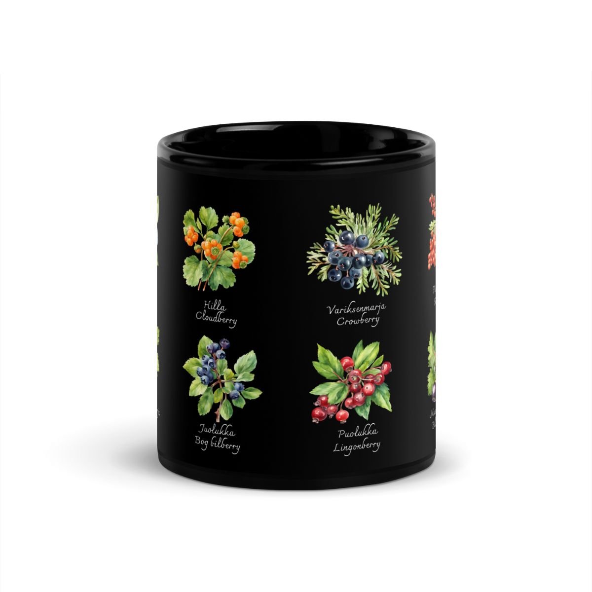Forest berries mug (black) - Northlander Store