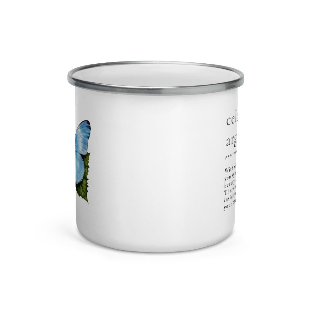 Holly Blue power animal mug - Northlander Store