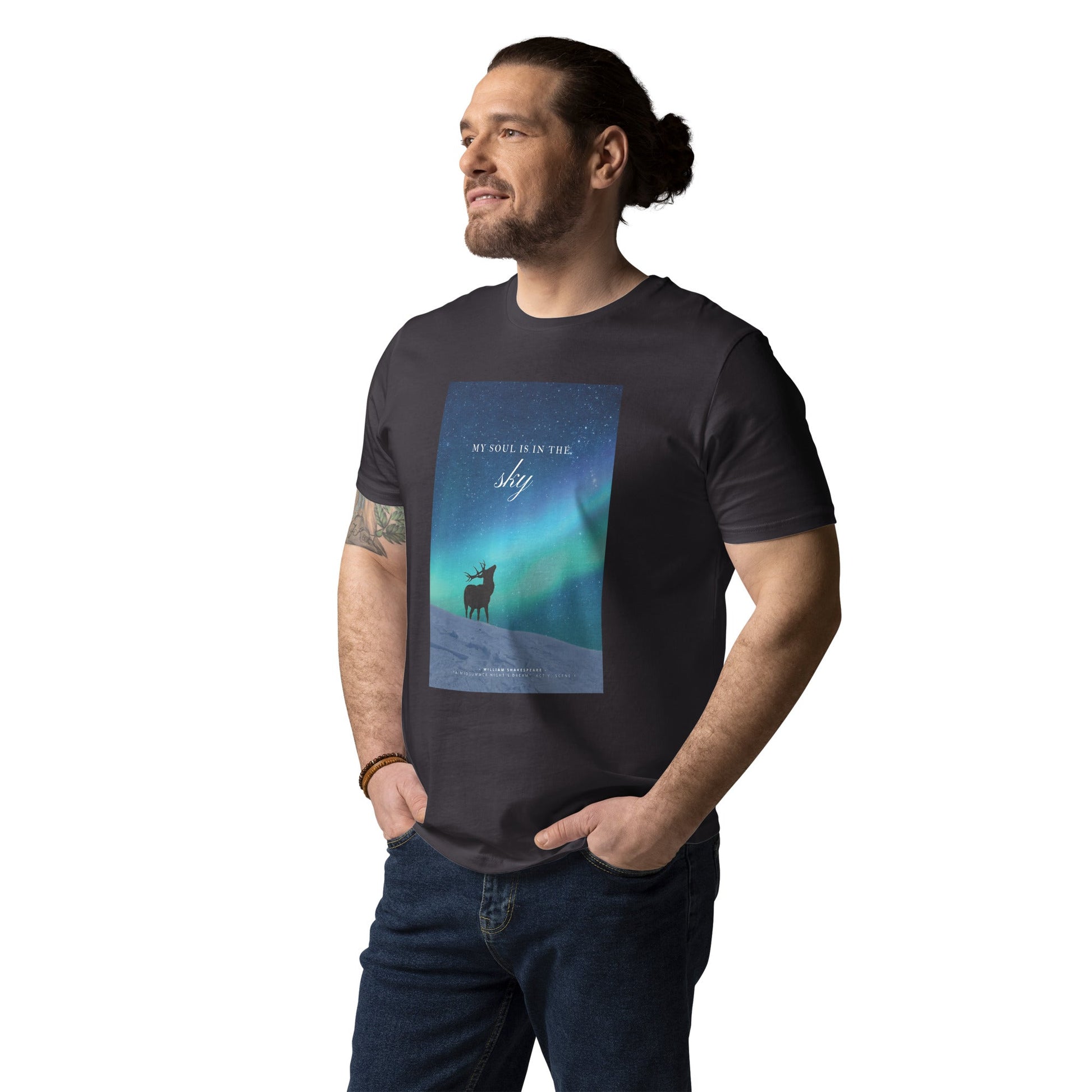 "My soul is in the sky" unisex organic cotton t-shirt - Northlander Store