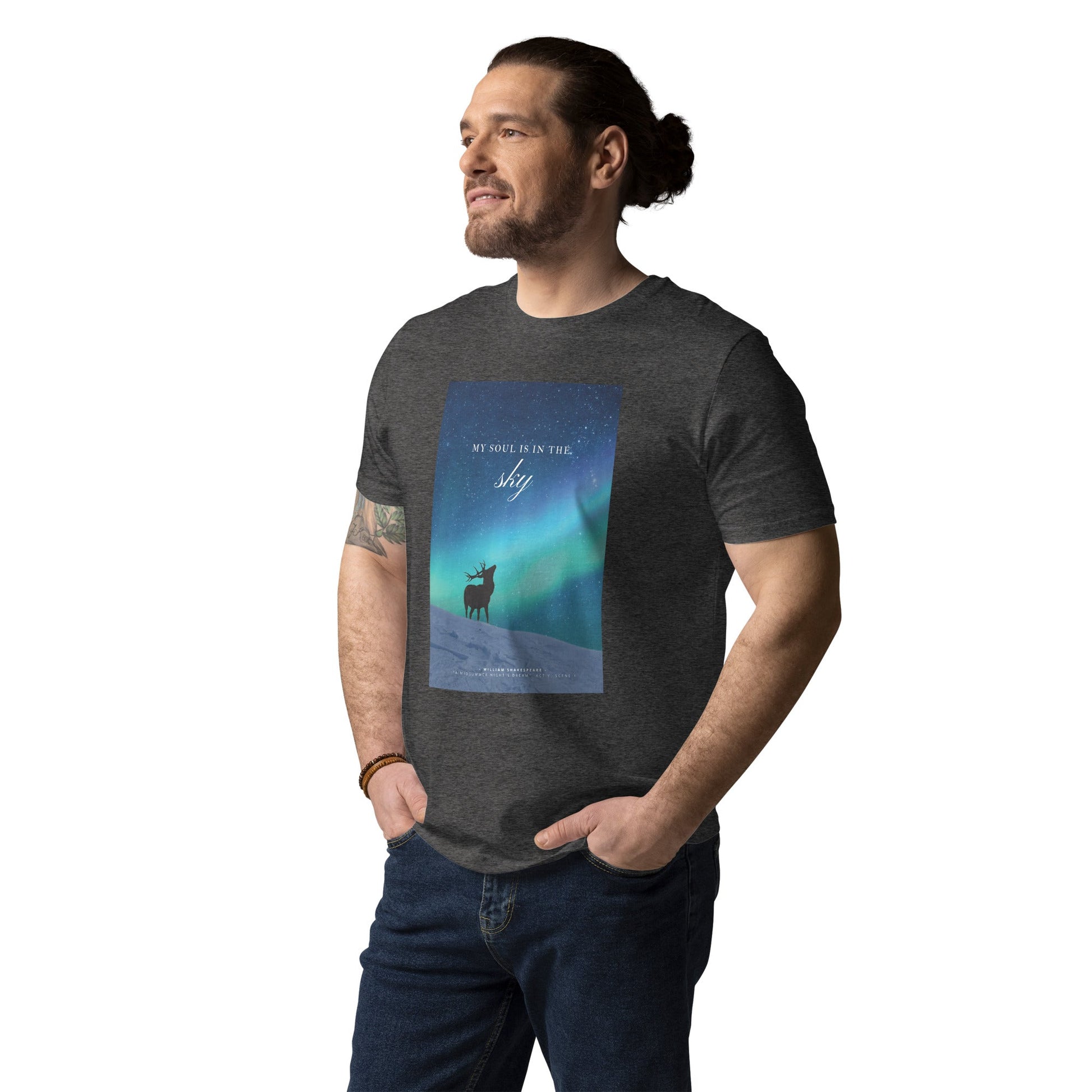 "My soul is in the sky" unisex organic cotton t-shirt - Northlander Store