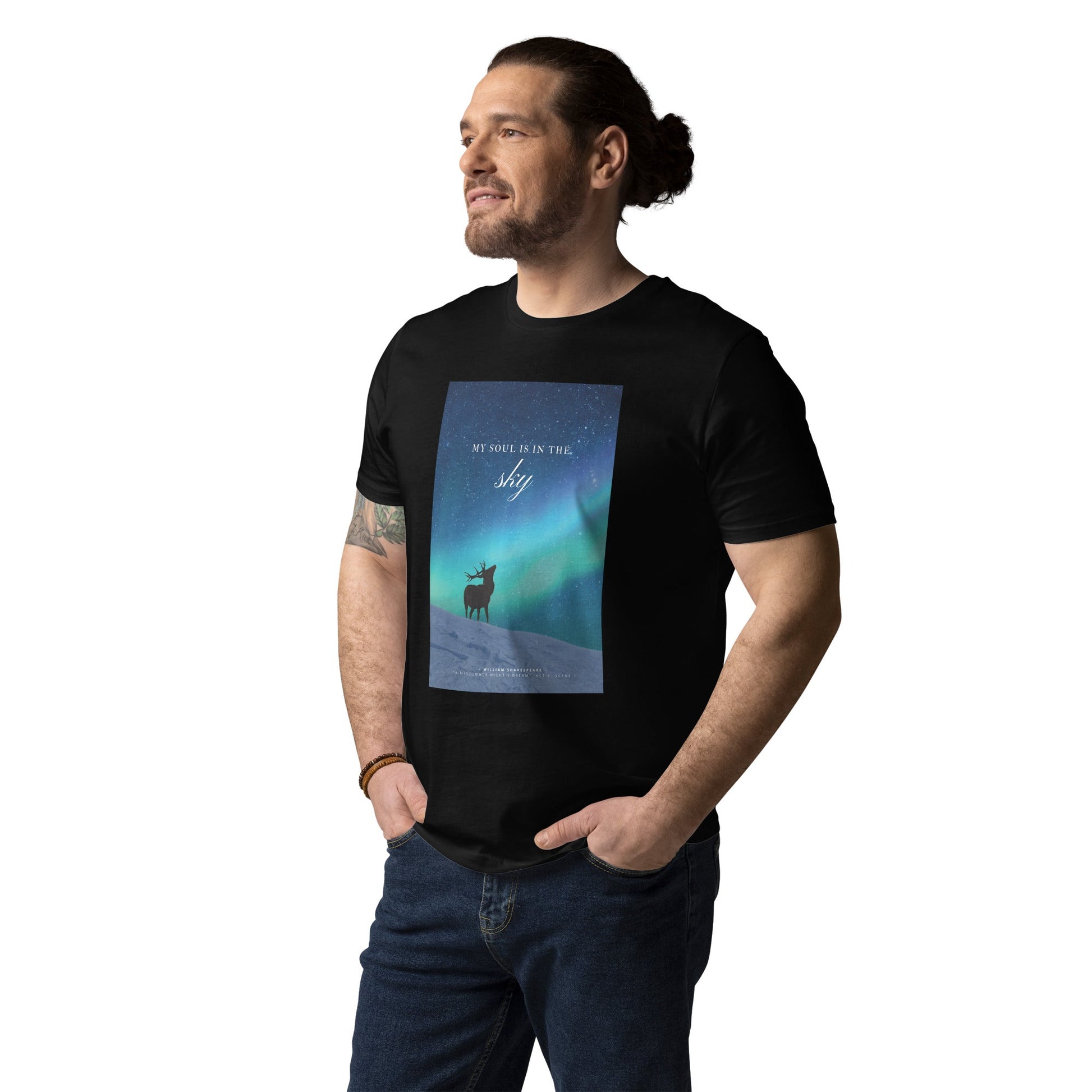 "My soul is in the sky" unisex organic cotton t-shirt - Northlander Store