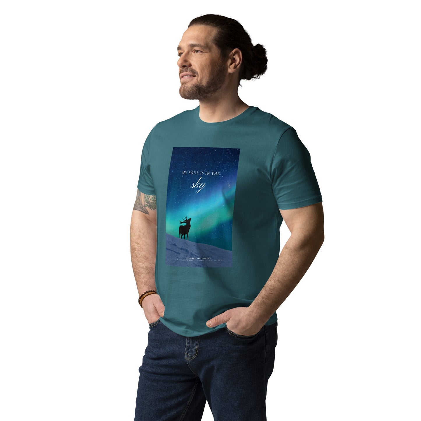 "My soul is in the sky" unisex organic cotton t-shirt - Northlander Store